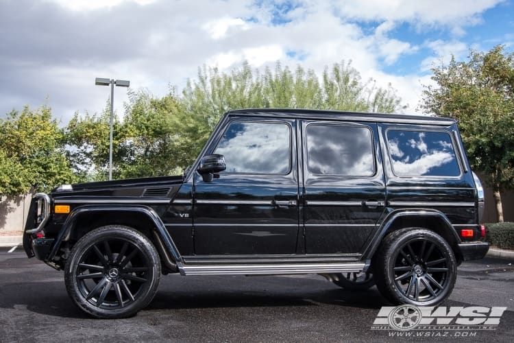 2014 Mercedes-Benz G-Class with TSW Gatsby wheels