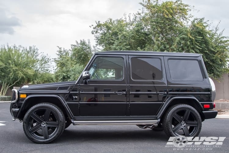 2012 Mercedes-Benz G-Class with TSW Regis wheels
