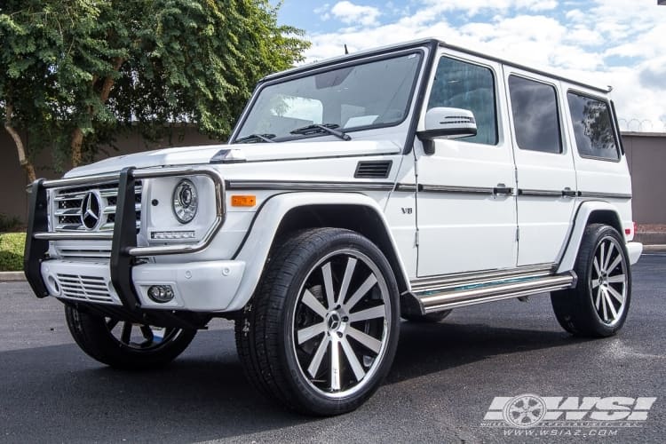 2015 Mercedes-Benz G-Class with Gianelle Santo-2SS wheels