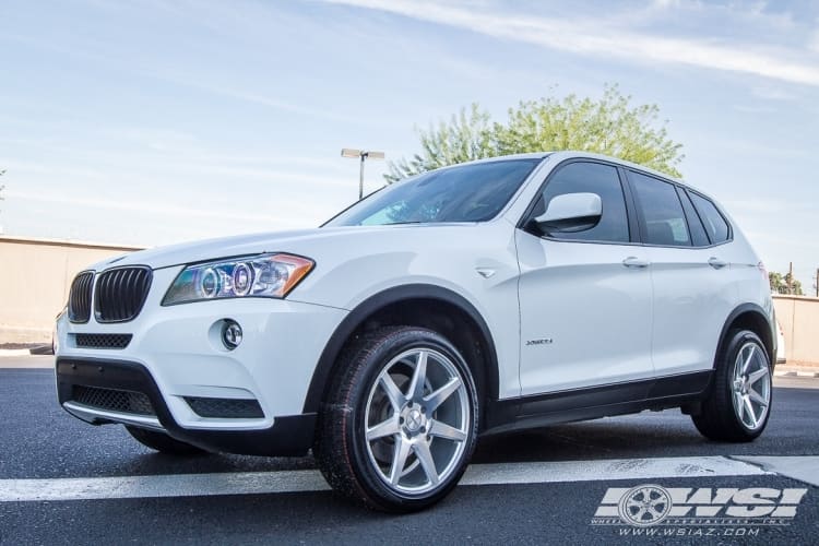 2011 BMW X3 with Vossen CV7 wheels