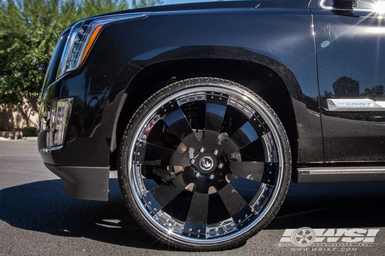 2015 Cadillac Escalade with Forgiato Otto wheels