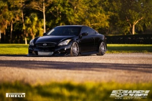 2013 Infiniti G37 with Vossen VLE-1 wheels