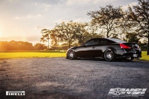 2011 Infiniti G37 with Vossen VLE-1 wheels