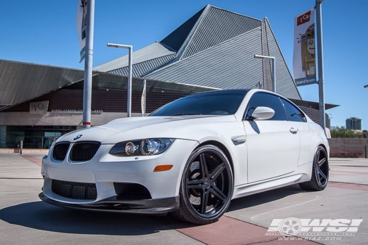 2013 BMW M3 with TSW Mirabeau wheels