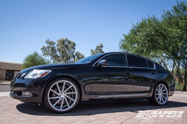 2007 Lexus GS 350 with Vossen CVT wheels