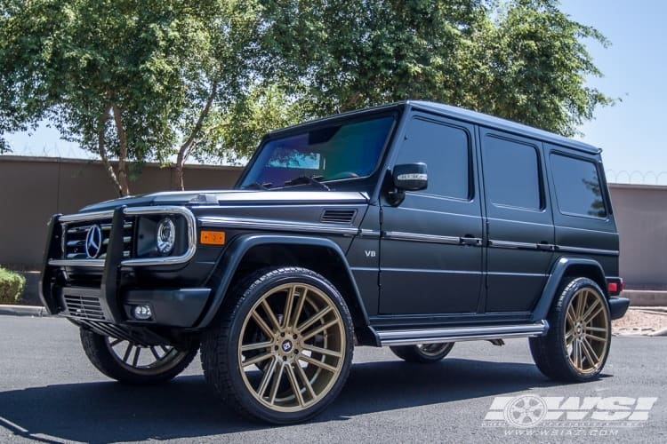 2012 Mercedes-Benz G-Class with Koko Kuture Massa-7 wheels