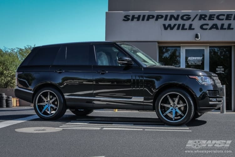 2014 Land Rover Range Rover with Lexani R-14 wheels