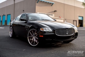 2007 Maserati Quattroporte with Lexani R-12 wheels