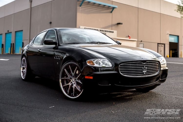 2007 Maserati Quattroporte with Lexani R-12 wheels