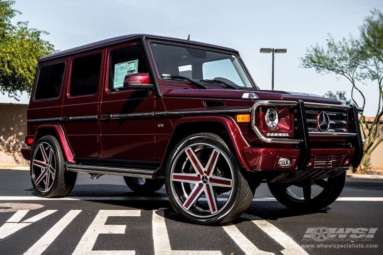 2014 Mercedes-Benz G-Class with Giovanna Dramuno-6 wheels