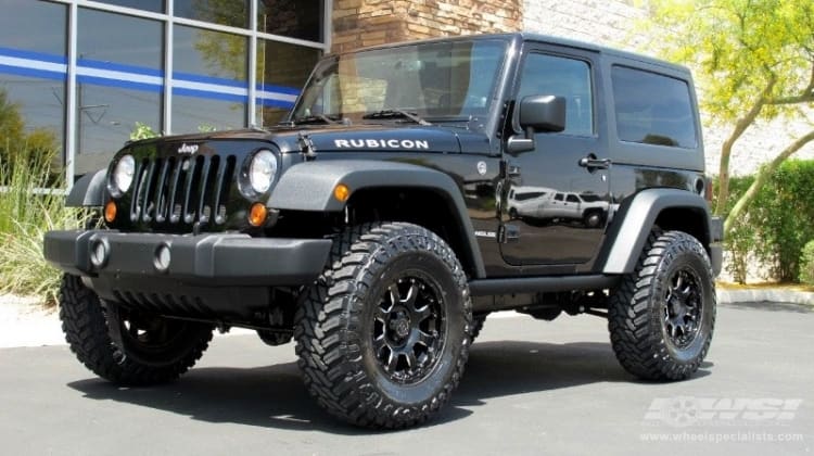2013 Jeep Wrangler with Black Rhino Sierra wheels
