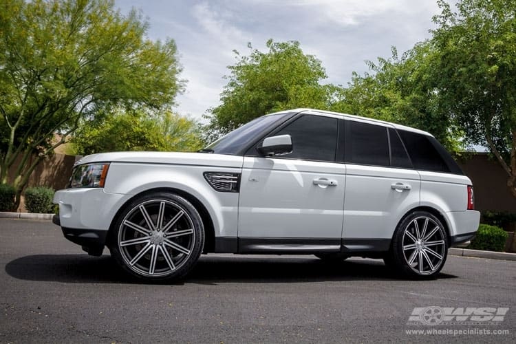 2012 Land Rover Range Rover Sport with Vossen CV4 wheels