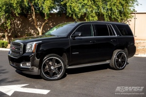 2015 GMC Yukon with Black Rhino Letaba wheels