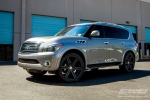 2014 Infiniti QX80 with Black Rhino Letaba wheels