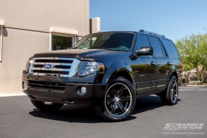 2014 Ford Expedition with Black Rhino Letaba wheels