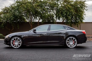 2014 Maserati Quattroporte with Gianelle Cuba-10 wheels