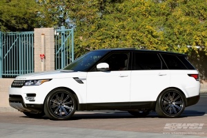 2014 Land Rover Range Rover Sport with Savini Cast BM-3 wheels