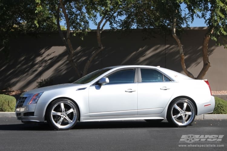 2010 Cadillac CTS with TSW Jarama wheels