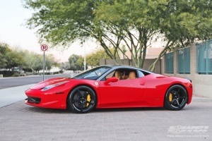 2011 Ferrari 458 Italia with CEC 884 wheels