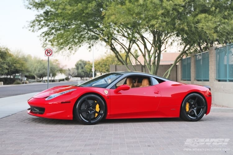 2011 Ferrari 458 Italia with CEC 884 wheels