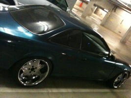 1996 Nissan S14 with 18x10 Work Wheels ls 207 wheels
