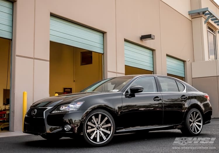 2013 Lexus GS 350 with Gianelle Santo-2SS wheels