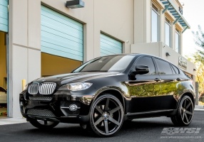 2012 BMW X6 with Koko Kuture Sardinia-6 wheels