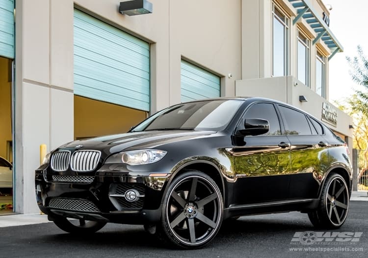 2012 BMW X6 with Koko Kuture Sardinia-6 wheels