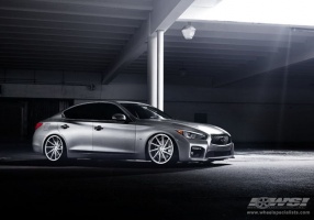 2014 Infiniti Q50 with Vossen CVT wheels