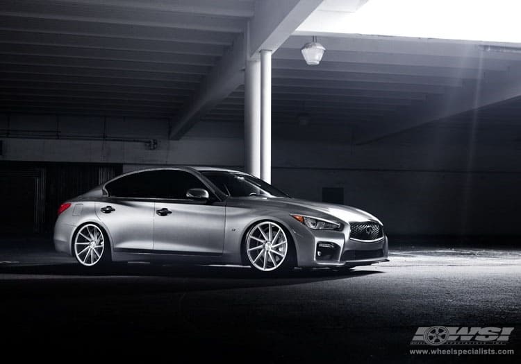 2014 Infiniti Q50 with Vossen CVT wheels