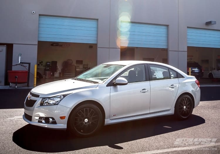 2013 Chevrolet Cruze with TSW Tremblant wheels