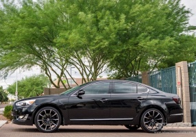 2014 Kia Cadenza with Gianelle Cuba-10 wheels