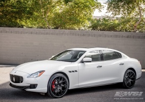 2014 Maserati Quattroporte with Gianelle Puerto wheels