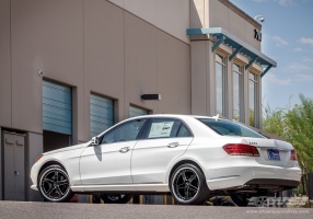 2013 Mercedes-Benz E-Class with TSW Carthage wheels