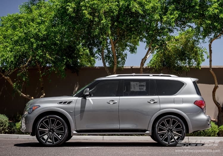 2013 Infiniti QX56 with Gianelle Santoneo wheels