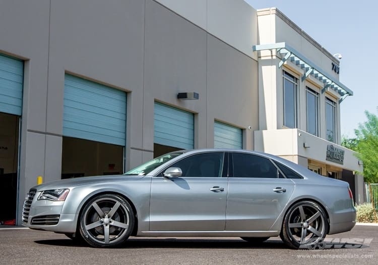 2013 Audi A8 with Vossen CV3-R wheels