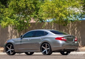 2012 Infiniti M37 with Vossen CV3 wheels