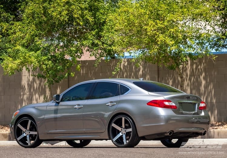 2012 Infiniti M37 with Vossen CV3 wheels