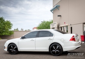 2011 Ford Fusion with MKW Hostile Infectious wheels