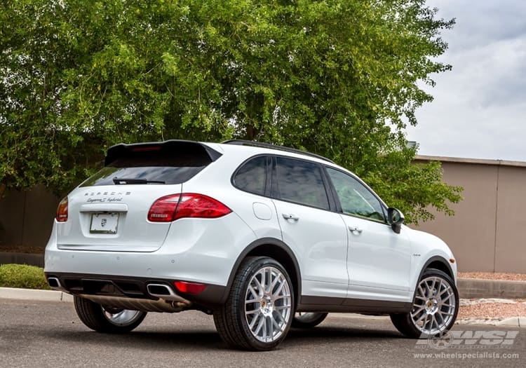 2013 Porsche Cayenne with Victor Equipment Innsbruck wheels