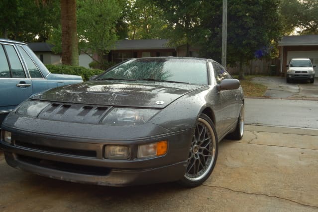 1991 Nissan 300ZX 2-seat with 19x8.5 Enkei Aegis wheels