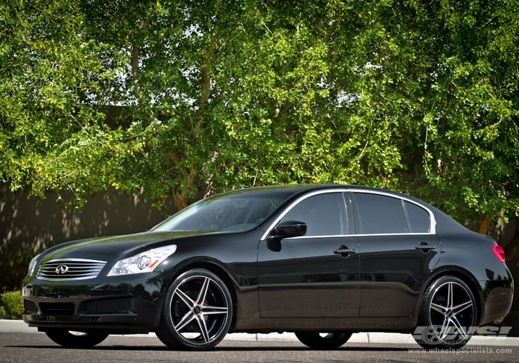 2012 Infiniti G37 with Savini Cast BM-8 wheels