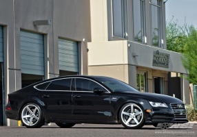 2013 Audi A7 with Vossen CV3-R wheels