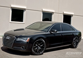 2013 Audi A8 with Gianelle Puerto wheels