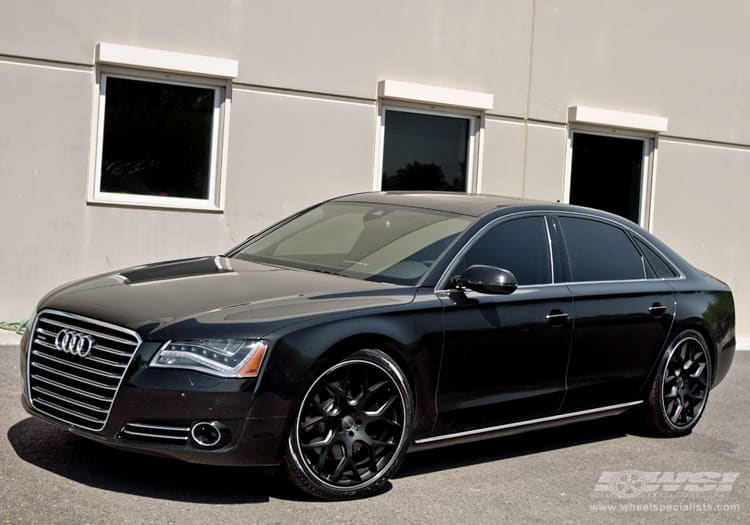 2013 Audi A8 with Gianelle Puerto wheels