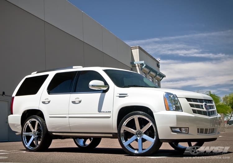 2012 Cadillac Escalade with Koko Kuture Sardinia-6 wheels