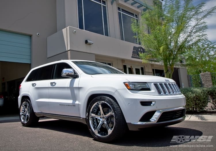 2013 Jeep Grand Cherokee with Giovanna Dalar-5V wheels