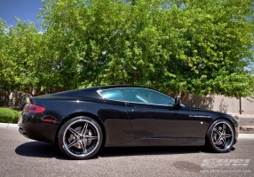 2013 Aston Martin DB9 with Savini Cast BS-1 wheels