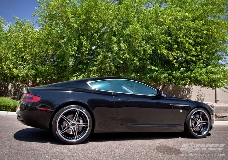 2013 Aston Martin DB9 with Savini Cast BS-1 wheels