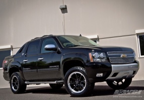 2013 Chevrolet Avalanche with Black Rhino Moab wheels